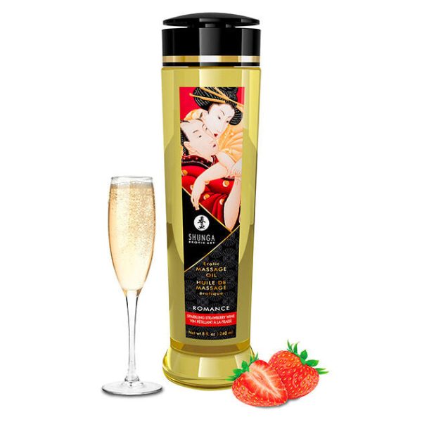 SHUNGA - ACEITE DE MASAJE EROTICO ROMANCE 240 ML - Imagen 2