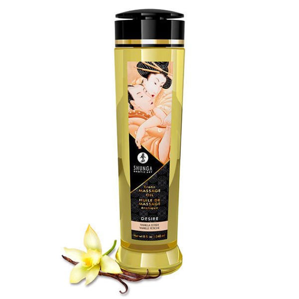 SHUNGA - ACEITE DE MASAJE EROTICO DESEO 240 ML - Imagen 2