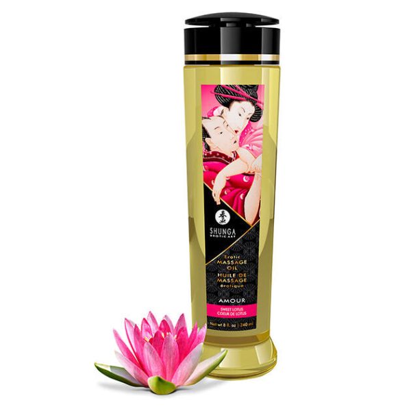 SHUNGA - ACEITE DE MASAJE EROTICO AMOR 240 ML - Imagen 2