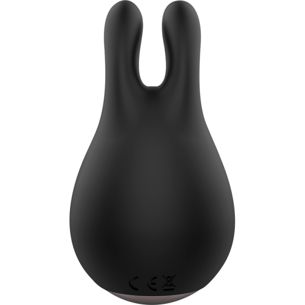 ESTIMULADOR CLÍTORIS NEGRO / GOLD CONEJO - Imagen 2