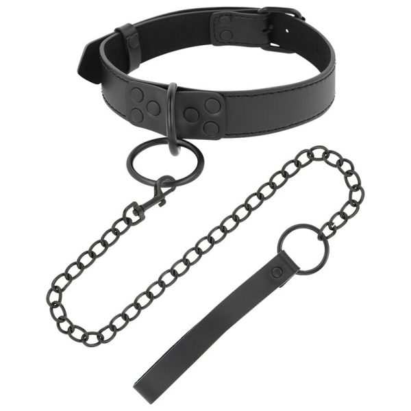 DARKNESS - COLLAR CON CADENA NEGRO - Imagen 2
