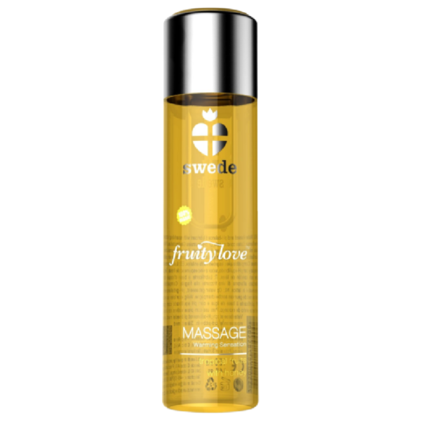 SWEDE - FRUITY LOVE ACEITE EFECTO CALOR FRUTAS TROPICALES Y MIEL 120 ML - Imagen 2
