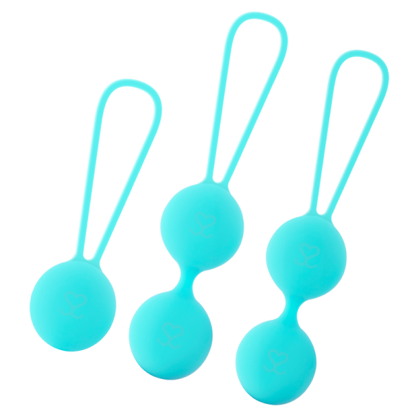 SET Osian One; 51 Gr / Osian Two; 101 Gr / Osian Three 85 gr PREMIUM SILICONA TURQUESA - Imagen 2