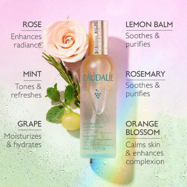 Caudalie Beauty Elixir Face Mist for Smooth and Glowy Skin 30 ml - Imagen 2
