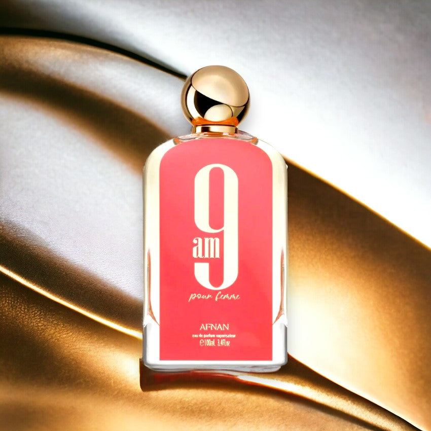 9 AM Femme By Afnan EDP Perfume 3.4 oz/100 ml for Women - Imagen 4