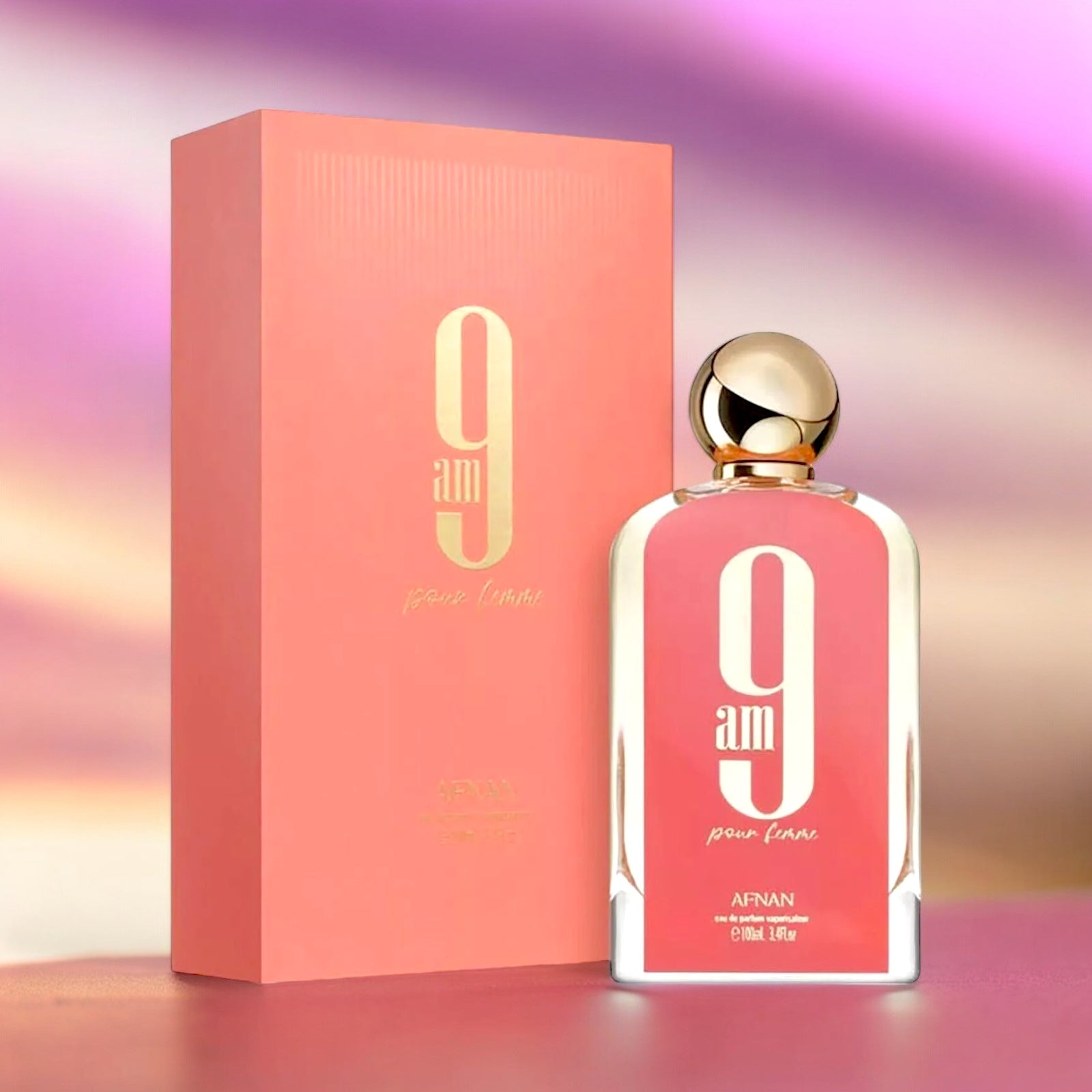 9 AM Femme By Afnan EDP Perfume 3.4 oz/100 ml for Women - Imagen 3