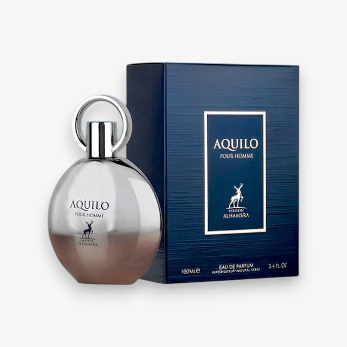 Aquilo By Maison Alhambra EDP Perfume for Men 3.4 Oz/100 ml