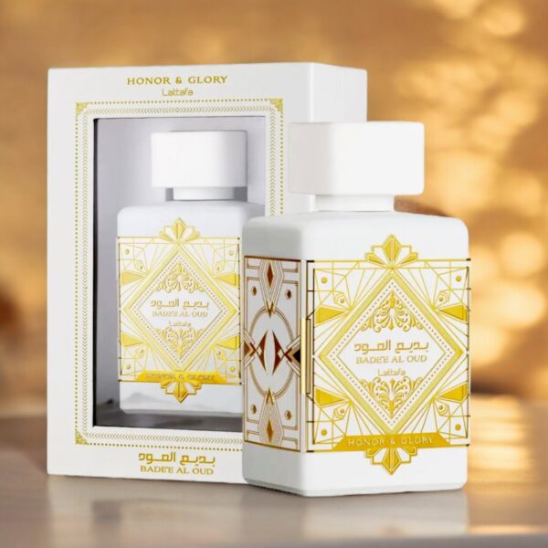Badee Al Oud Honor & Glory By Lattafa EDP Perfume 3.4 Oz/100 ml - Imagen 3
