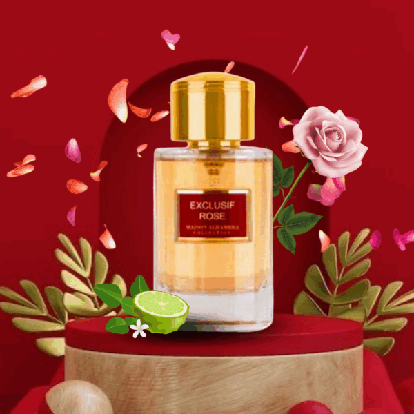 Exclusif Rose By Maison Alhambra EDP Perfume for Woman 3.4 Oz/100 ml - Imagen 4