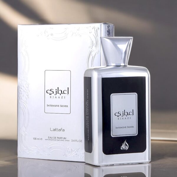 Ejaazi Intensive Silver By Lattafa EDP Perfume 3.4 oz/100 ml - Imagen 2