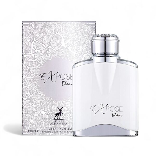 Expose Blanc By Maison Alhambra EDP Perfume for Men 3.4 Oz/100 ml - Imagen 2