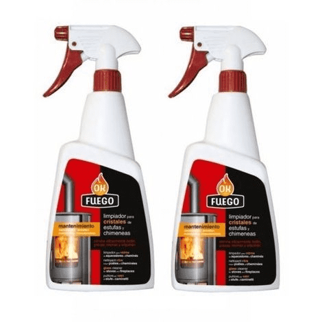 OK FUEGO detergente 500 ml per stufe in vetro - Imagen 2