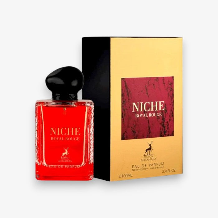 Niche Royal Rouge By Maison Alhambra EDP Perfume 3.4 Oz/100 ml