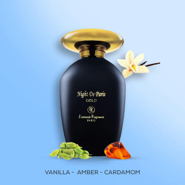 Night de Paris Gold by L'orientale Fragrances Unisex 3.3 Oz / 100ml - Imagen 3