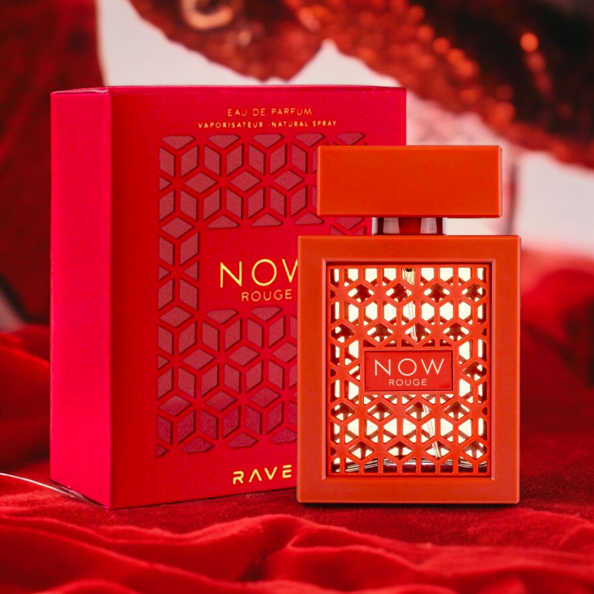 Rave Now Rouge By Rave EDP Perfume for Men 3.4 oz/100 ml - Imagen 2