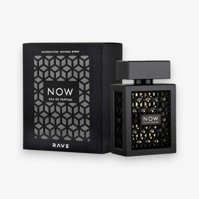 Rave Now Black By Rave EDP Perfume for Men 3.4 oz/100 ml