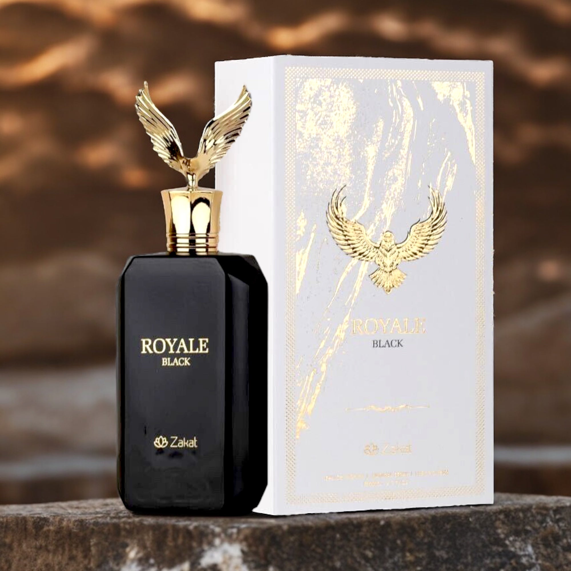 Royale Black EDP Perfume for Men 2.7 oz/80 ml - Imagen 2