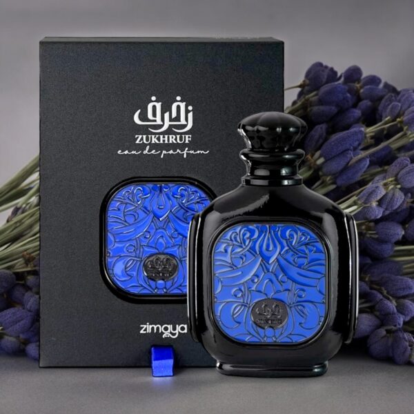 Zukhruf Black By zimaya EDP Perfume 3.4 oz/100 ml - Imagen 2