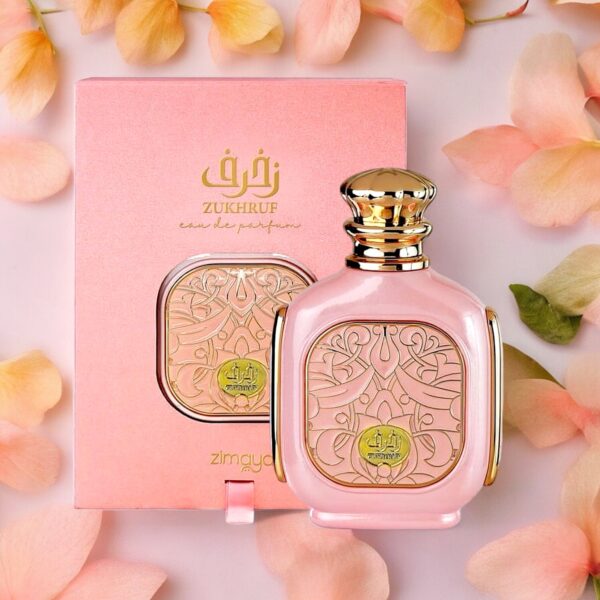 Zukhruf Pink By zimayaEDP Perfume for Women 3.4 oz/100 ml - Imagen 3