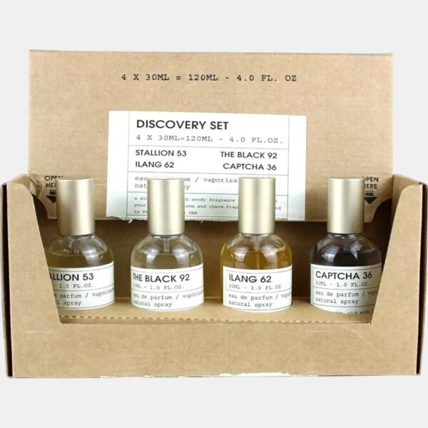 Discovery Set Perfume Stallion 53, Captcha 36, Ilang 62 & The Black 92 (Unisex) 30 mL / 1 Fl Oz. - Imagen 2
