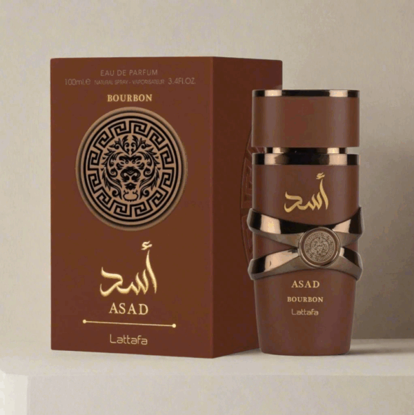 Asad Bourbon by Lattafa EDP Perfume 3.4 oz/100 ml - Imagen 3