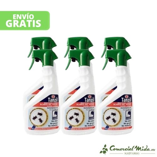 TANZIL 750ml insetticida contro polvere, acari volanti e striscianti - Imagen 2