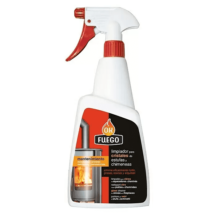 OK FUEGO detergente 500 ml per stufe in vetro