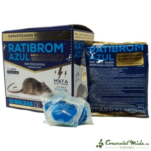 Esca Fresca Raticide RATIBROM BLUE