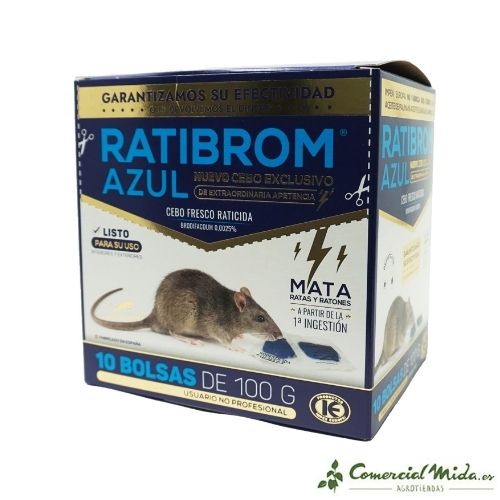 Esca Fresca Raticide RATIBROM BLUE - Imagen 2